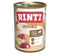 RINTI Sensible 6 x 400 g umido cane - Manzo & Patate dolci - NUOVO!