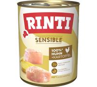 RINTI Sensible 6 x 800 g umido per cane - Pollo & Patate