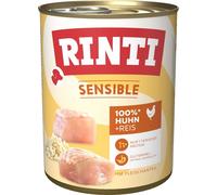 RINTI Sensible 6 x 800 g umido per cane - Pollo & Riso