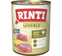 Rinti Barattolo Sensibile Tacchino & Patata 6 X 800g (9,56 €/ KG)