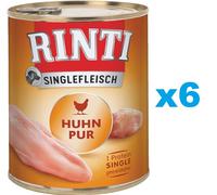 RINTI Singlefleisch Chicken Pure pollo monoproteico 6 x 800g