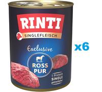 RINTI Singlefleisch Exclusive Poultry Pure alimento monoproteico cavallo 6x800 g