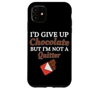 Rinuncerei al cioccolato ma non sono un dente dolce che smette Custodia per iPhone 11