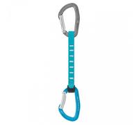 Rinvio DJINN AXESS robusto arrampicata falesia 17cm TURQUOISE moschettoni Keylock