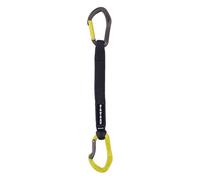 Rinvio Rapido Alpha Sport 25cm Lime - Singolo 122g per Arrampicata Sportiva