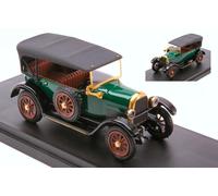 RIO 1/43 EPOCA FIAT 501 CABRIOLET CLOSED 1919 VERDE MODELLINO STATICO DIECAST