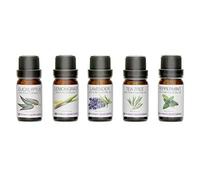 Rio Aromaterapy Pure Essential Oil Collection - Set regalo da 5 x 10 ml