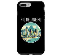 Rio de Janeiro Brasile scenario Art Deco Custodia per iPhone 7 Plus/8 Plus