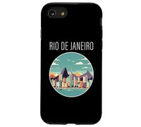 Rio de Janeiro Brasile scenario Art Deco Custodia per iPhone SE (2020) / 7 / 8