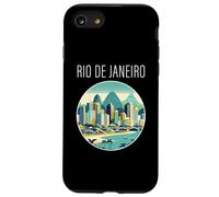 Rio de Janeiro Brasile scenario Art Deco Custodia per iPhone SE (2020) / 7 / 8