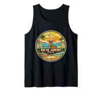 Rio de Janeiro Brasile Viaggio Souvenir Città Turistica Regalo Canotta