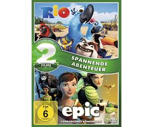 Rio & Epic - Box (2014) 2 emozionanti avventure DVD NUOVO IMBALLO ORIGINALE
