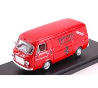 MODELLINO FURGONE STATICO FIAT 238 ASSISTENZA FERRARI LE MANS 1977 ROSSO 1:43