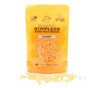 Rio Go Smooth - Perline di cera dura senza strisce, color miele, confezione da 3 x 100 g o 5 x 100 g