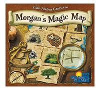Rio Grande Games Morgan's Magic Map - Gioco di posizionamento delle piastrelle, caccia al tesoro della mappa dei pirati, gioco da tavolo modulare, giochi Rio Grande, età 10+, 2-4 giocatori, tempo di