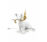 SELETTI Lampada Cane Rio Bianco