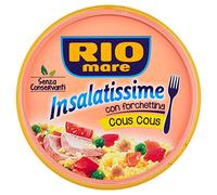 Rio Mare - Insalatissime, Cous Cous con Tonno, Ceci, Piselli e Pomodorini - 2 confezioni da 220 g [440 g]