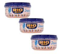 Rio Mare Insalatissime Sicily Edition, Insalata di Tonno con Riso alla Curcuma, Ceci Neri e Arancia, 220g, Confezione da 3.