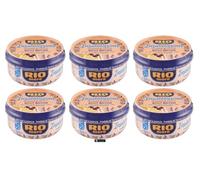 Rio Mare Insalatissime Sicily Edition, Riso al Curcuma, Ceci Neri e Arancia, 220 g, Confezione da 6, + portachiavi italy shop service