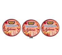 Rio Mare Insalatissime Tonno Autumn, Insalata con Lenticchie, Grano Saraceno, Zucca e Funghi, 3 x 220 g, + portachiavi italy shop service