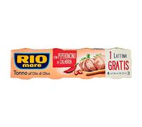 Rio Mare - Tonno, All'Olio Di Oliva Con Peperoncino, 4 Scatole Da 80 G - 320 G