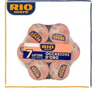 Rio Mare Tonno all'Olio di Oliva in Scatola Riomare Formato Convenienza 7x80g