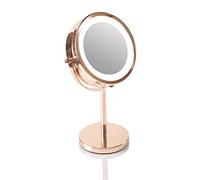 RIO Rose gold mirror Specchietto cosmetico con illuminazione LED 1 pz