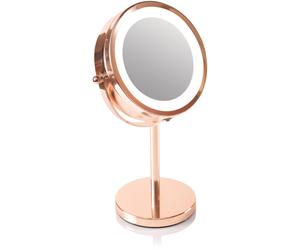RIO Rose gold mirror Specchietto cosmetico con illuminazione LED 1 pz