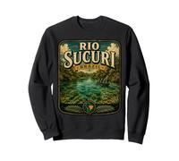 Rio Sucuri Brasile Bonito Crystal River Viaggi Vintage Felpa