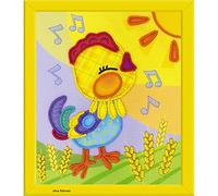 RIOLIS 0063 PT Guten Morgen Kit Realizzato a Mano, Cotone, Multicolore, 15 X 18 X 0, 1 cm