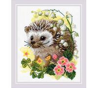 RIOLIS - Abitante della foresta 2093, Punto croce 15x18cm, Punto croce kit da ricamare, Disegni da ricamare, Embroidery kit, Set punto croce, Kit ricamo punto croce