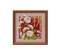 RIOLIS - Autunno 813, Punto croce 20x20, Punto croce kit da ricamare, Disegni da ricamare, Embroidery kit, Kit ricamo punto croce