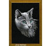 RIOLIS Counted Cross Stitch Kit 8.25"X11.75" - Russian Blue (10 Count)