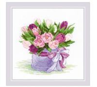RIOLIS Counted Cross Stitch - Kit da 7,75X7,75, tubolari per cappello (14 Count)
