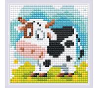 RIOLIS Diamond Mosaico Embroidery Kit 4"X4"-Calf In The Meadow
