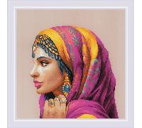 RIOLIS - Donne straordinarie Medio Oriente 2248, Punto croce 30x30, Punto croce kit da ricamare, Disegni da ricamare, Embroidery kit, Kit ricamo punto croce