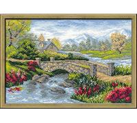 Riolis - Estate Vista Contato Kit Punto Croce-15 X10.25 14 Count