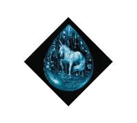 RIOLIS - Lacrima di unicorno 2161, Punto croce 20x20, Punto croce kit da ricamare, Disegni da ricamare, Embroidery kit, Kit ricamo punto croce