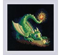 RIOLIS - Scintille maliziose 2160, Punto croce 20x20cm, Punto croce kit da ricamare, Disegni da ricamare, Embroidery kit, Set punto croce, Kit ricamo punto croce