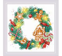 Riolis Set per Punto Croce, Multicolore, 30 x 30 cm