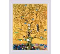Riolis Set punto croce "L'albero della vita dopo g. Pittura di Klimt", modello d