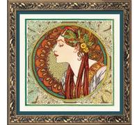 Riolis Set punto croce "Laurel after a. Muchas artwork "; schema di conteggio, 3