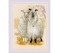 Riolis Set punto croce "Tough guys", schema di conteggio, 30x40cm