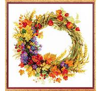 RIOLIS Tela Schema Per Puntocroce 1537, Punto croce 30x30cm, Punto croce kit da ricamare, Disegni da ricamare, Set di ricamo