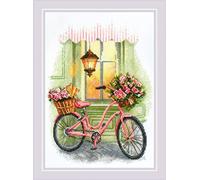 RIOLIS - Un viaggio floreale 2089, Punto croce 21x30, Punto croce kit da ricamare, Disegni da ricamare, Embroidery kit, Kit ricamo punto croce