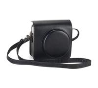 Riosin Custodia protettiva istantanea per fotocamera Fujifilm Instax Square SQ1/SQ40, in pelle PU di alta qualità, con tracolla regolabile rimovibile, Nero , custodia per fotocamera