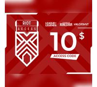Riot Access Code 10 USD Key - LATIN AMERICA