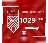Riot Access Code 1029 MXN Key - MEXICO