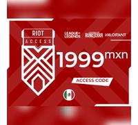 Riot Access Code 1999 MXN Key - MEXICO