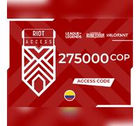 Riot Access Code 275000 COP Key - COLOMBIA